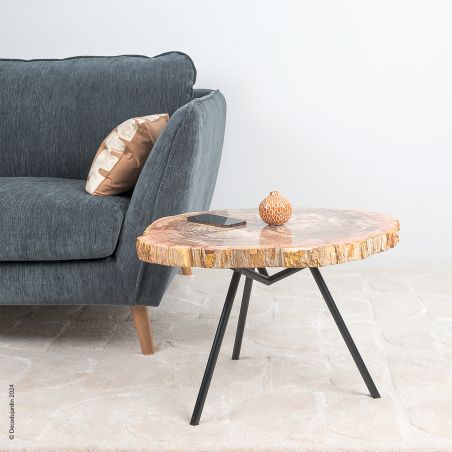 Table Basse Bois Fossilisé Hortense