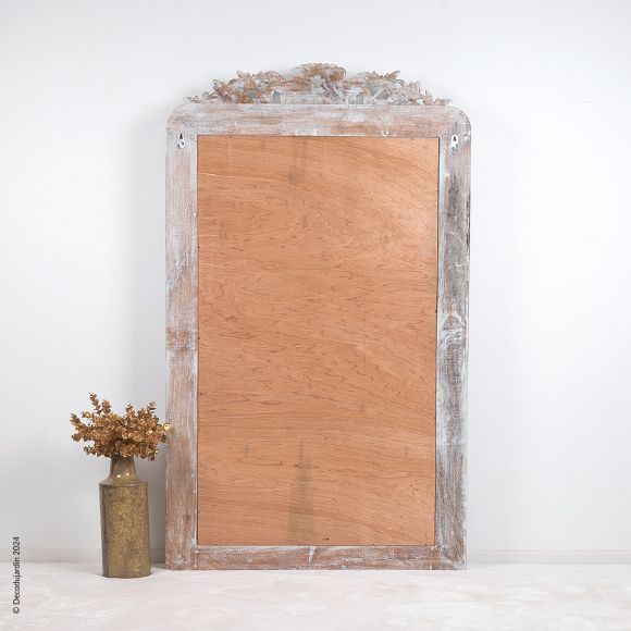 Miroir Bois Baroque Lorenzo Blanc